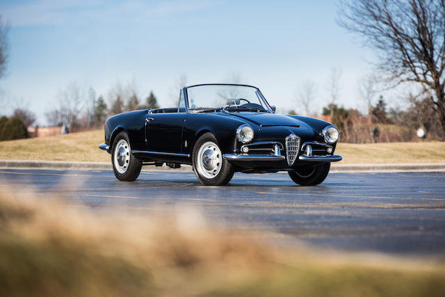 1962 ALFA ROMEO GIULIA 1600 NORMALE SPIDER