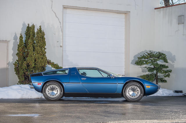 1973 MASERATI BORA 4.9Design by Giorgetto Giugiaro