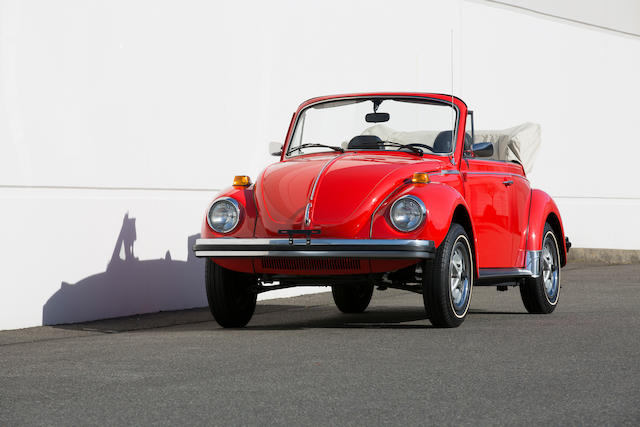 1979 VOLKSWAGEN SUPER BEETLE CABRIOLET