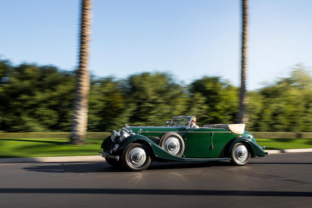 1937 BENTLEY 4 Â¼ LITER ALL-WEATHER PHAETON