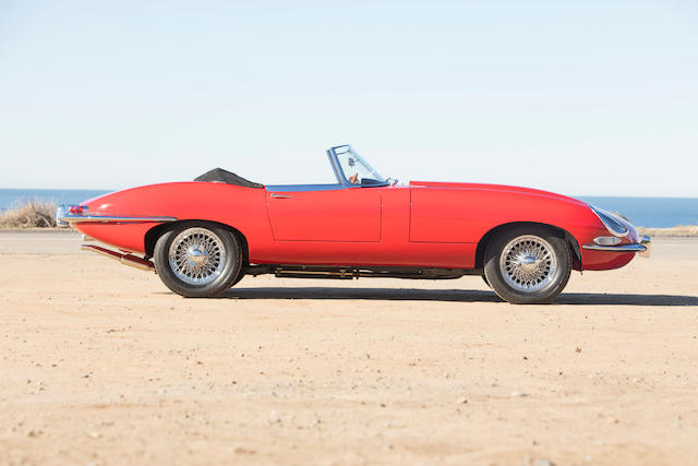 1966 JAGUAR  E-TYPE SERIES 1 4.2-LITER ROADSTER