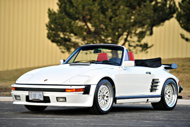 1989 PORSCHE 930S TURBO SLANT NOSE CABRIOLET