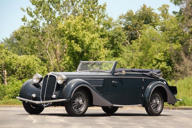 1937 DELAHAYE 135 CABRIOLET