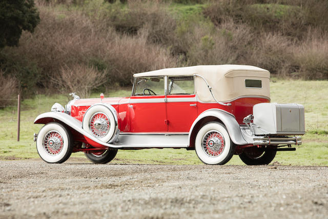 1930 PACKARD MODEL 745 CONVERTIBLE SEDAN