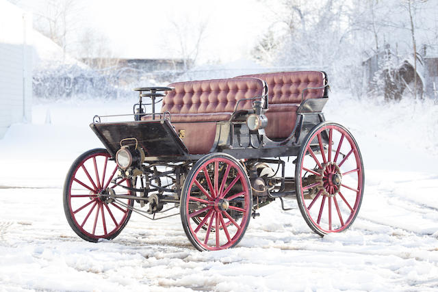 1896 ARMSTRONG PHAETON GASOLINE ELECTRIC HYBRID