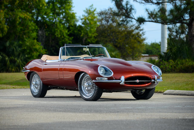 1966 JAGUAR E-TYPE SERIES 1 4.2 ROADSTER