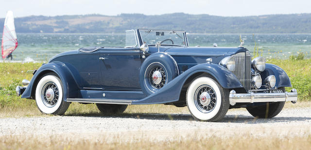 1934  PACKARD  TWELVE 1107 COUPE ROADSTER