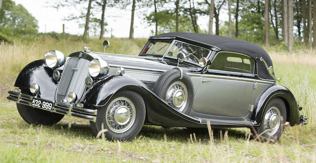 1937 HORCH 853 SPORT CABRIOLET