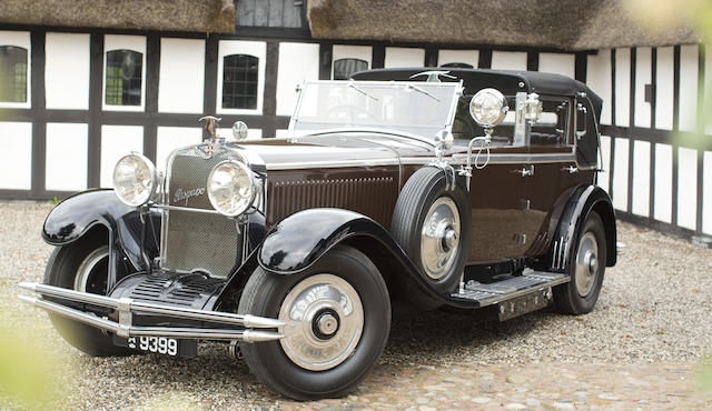 1930 HISPANO-SUIZA H6C CABRIOLET DE VILLE