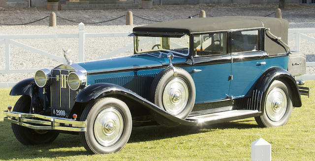 1929  ISOTTA FRASCHINI  TIPO 8A LANDAULETTE