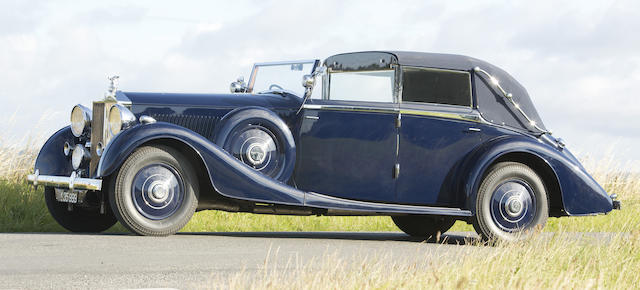 1937 ROLLS-ROYCE  PHANTOM III DROPHEAD COUPE