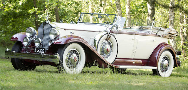 1932 PACKARD  TWIN SIX SPORT PHAETON