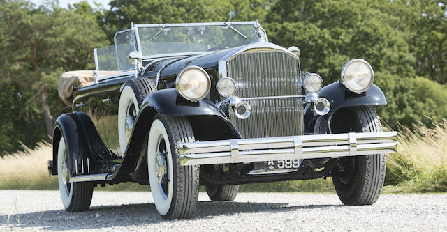 1931  PIERCE-ARROW  MODEL 42 DUAL COWL SPORT PHAETON