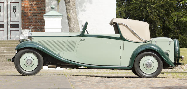 1934 ROLLS-ROYCE  20/25 OWEN SEDANCA COUPE