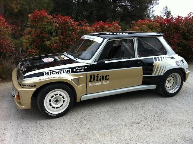 1982 Renault 5 Turbo Group 4 Works Rally Car