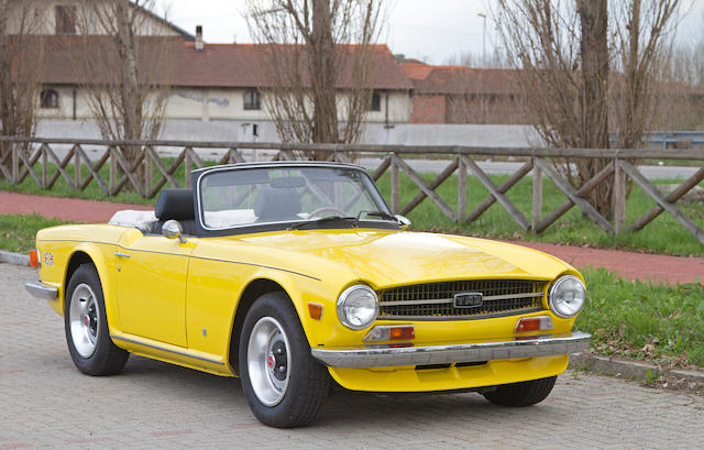 1969  Triumph  TR6 Roadster