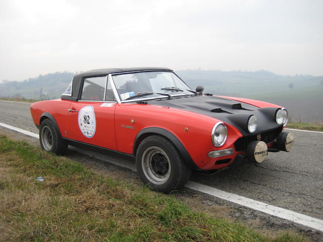 1974  FIAT  124 Abarth Rallye