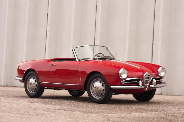 1958 Alfa Romeo Giulietta Spider 