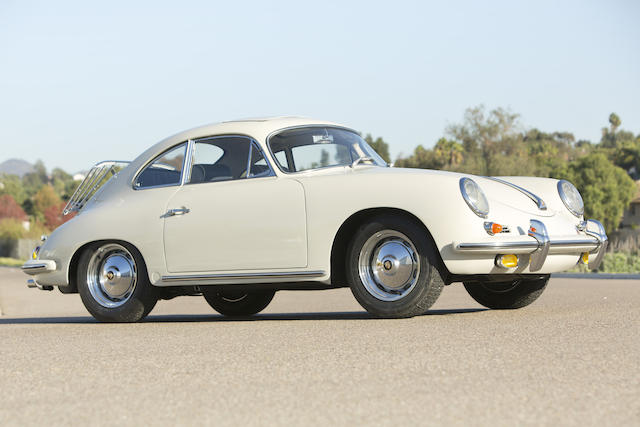 1961 Porsche 356B 1600 Super Sunroof Coupe 