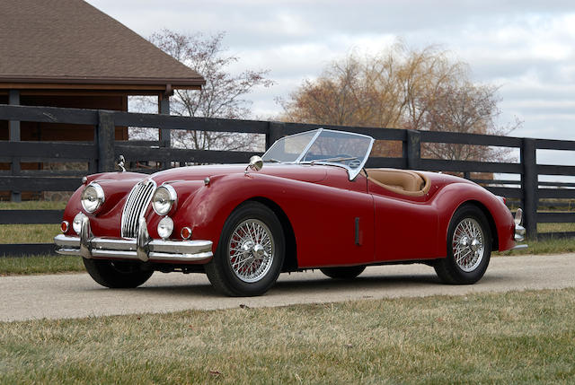 1955 Jaguar XK140 3.4-liter MC Roadster