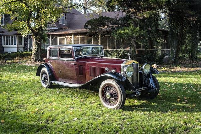 1932 ROLLS-ROYCE PHANTOM II CONTINENTAL SPORTS SALOONCoachwork by H.J. Mulliner