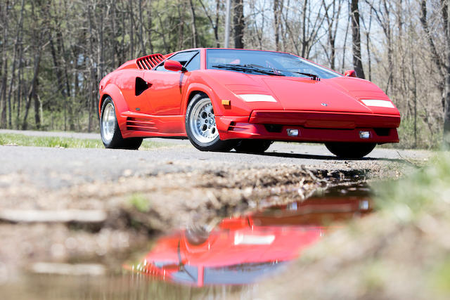 1989 LAMBORGHINI  COUNTACH 25th ANNIVERSARYDesign by Bertone VIN. ZA9CA05A9KLA12699