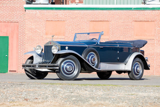 1930 ROLLS-ROYCE PHANTOM I NEWMARKET ALL WEATHER PHAETON Coachwork by Brewster & Co.