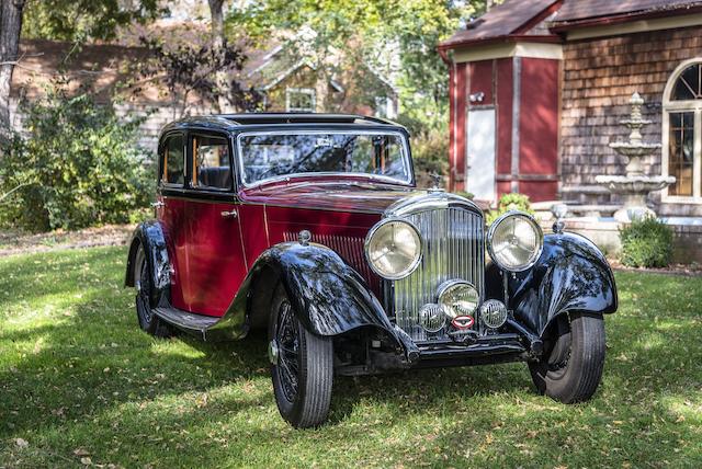 1934 BENTLEY 3½ LITER SPORTS SALOONCoachwork by Park Ward