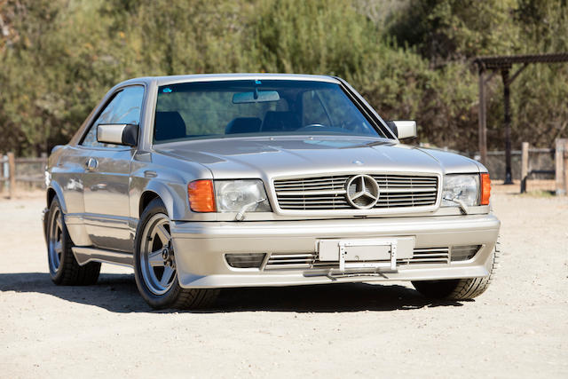 1989 MERCEDES-BENZ  560 SEC 6.0 AMGVIN. WDB1260451A429238