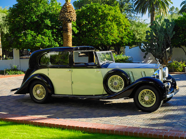 1936 ROLLS-ROYCE  PHANTOM III 40/50HP SEDANCA DE VILLE