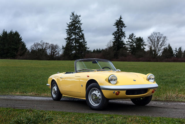 1965 LOTUS ELAN S2 WITH FACTORY HARD TOP