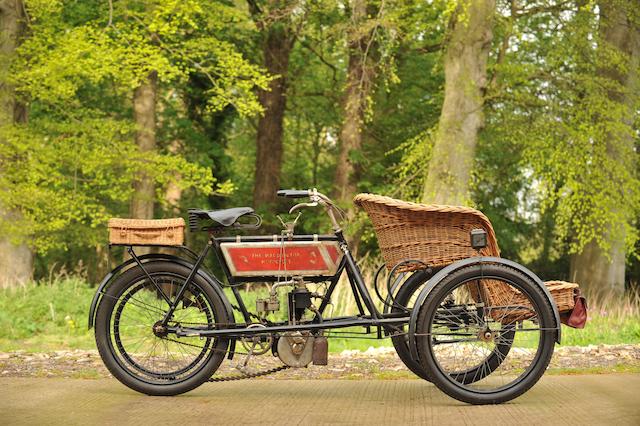 1905 The Waddington Motorcycle 3hp Forecar