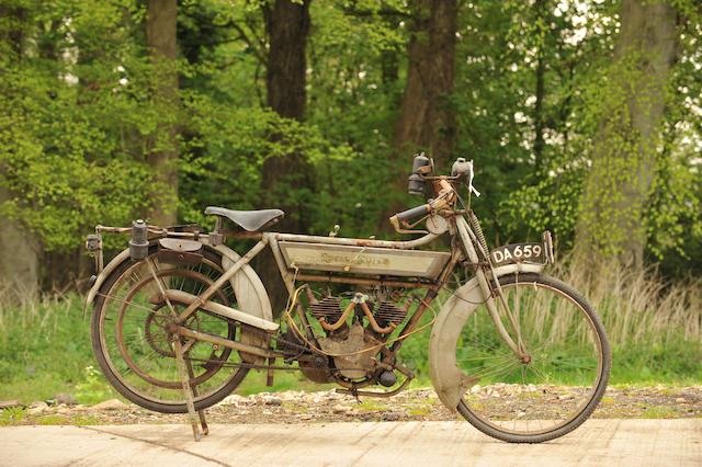 1911 Royal Enfield V-twin 2Â¾hp Model 160