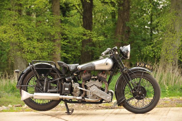 1938 Brough Superior 982cc SS80