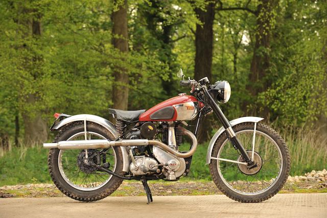 1951 BSA Model B34 500cc Trials