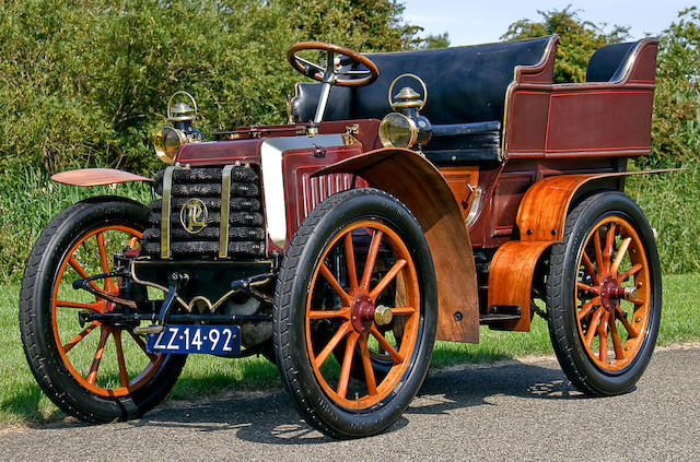 1902 Panhard-Levassor Type A 7hp Rear Entrance Tonneau