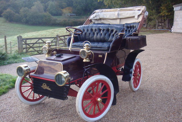 1904 Cadillac 10hp Model B Rear Entrance Tonneau