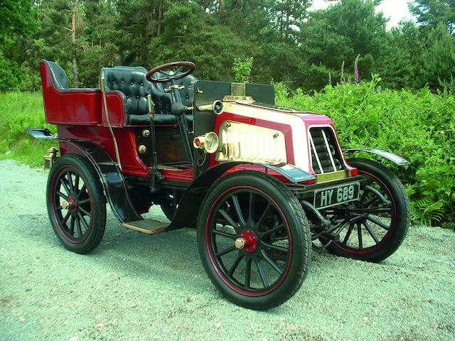 1903 Gamage Aster 6½hp Rear-Entrance Tonneau