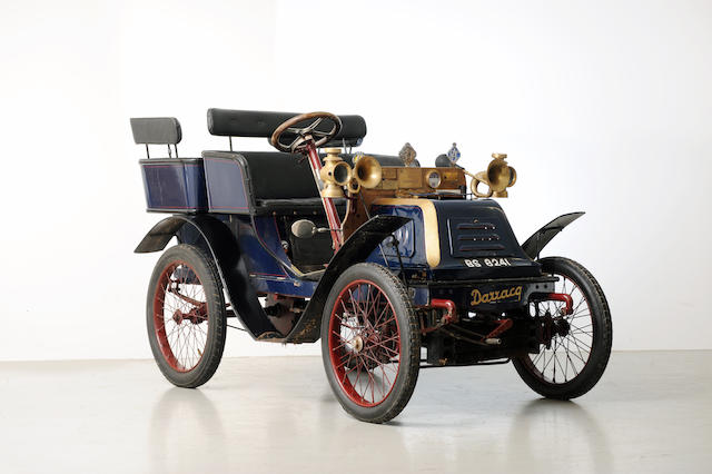 1901 Darracq 6½hp Rear-Entrance Tonneau