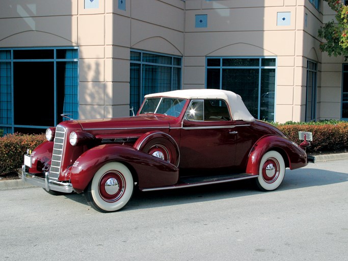 1936 LaSalle Convertible Coupe