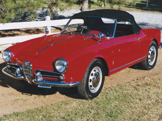 1956 Alfa Romeo Normale 750 Spider