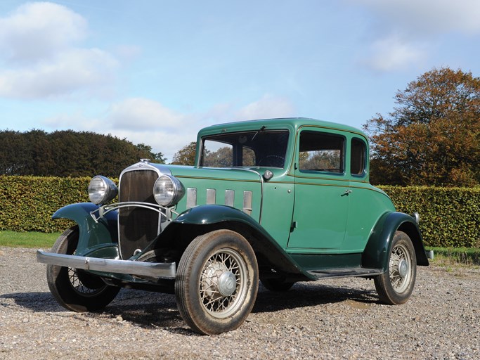 1932 Chevrolet Confederate CoupÃ©