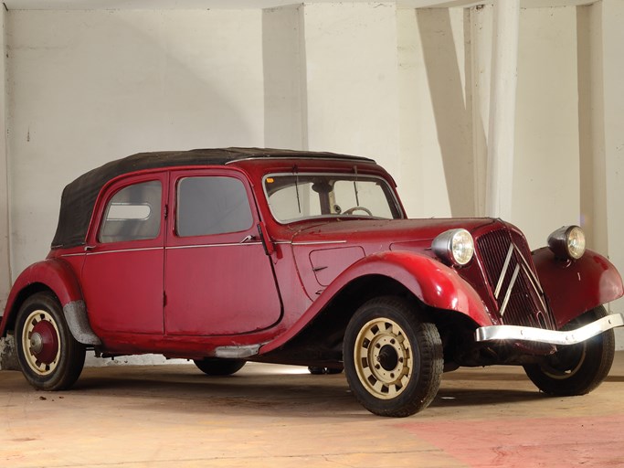 1938 CitroÃ«n 11CV Traction Avant DÃ©couvrable