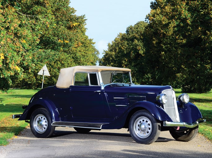 1934 Plymouth Model PE Convertible CoupÃ©