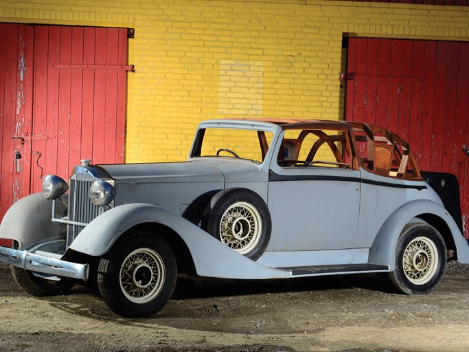 1934 Packard Eight Series 1101 Fixed-Head CoupÃ©