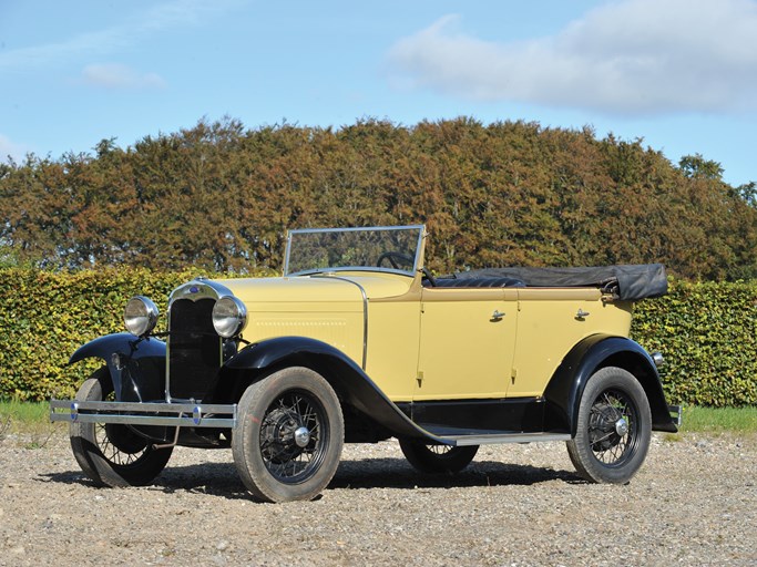 1930 Ford Model A Standard Phaeton