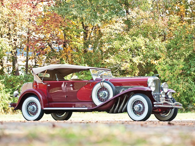 1930 Duesenberg Model J Dual Cowl Phaeton