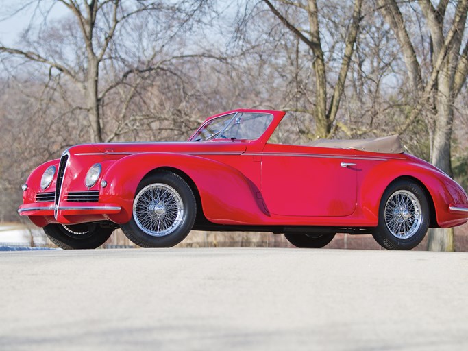 1942 Alfa Romeo 6C 2500 Sport Cabriolet by Carrozzeria Touring