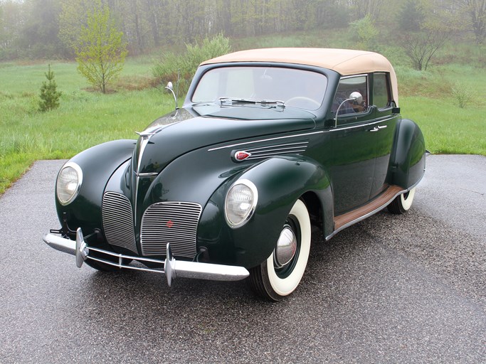 1938 Lincoln-Zephyr Convertible Sedan