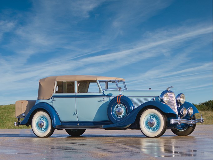 1933 Lincoln Model KB Convertible Sedan by Dietrich